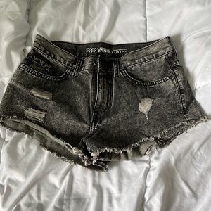 Vans high waisted shorts